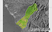Satellite Map of Valmore Rodriguez, desaturated