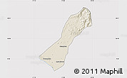 Shaded Relief Map of Valmore Rodriguez, cropped outside