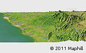 Satellite Panoramic Map of Valmore Rodriguez