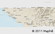 Shaded Relief Panoramic Map of Valmore Rodriguez