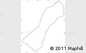 Blank Simple Map of Valmore Rodriguez, cropped outside, no labels