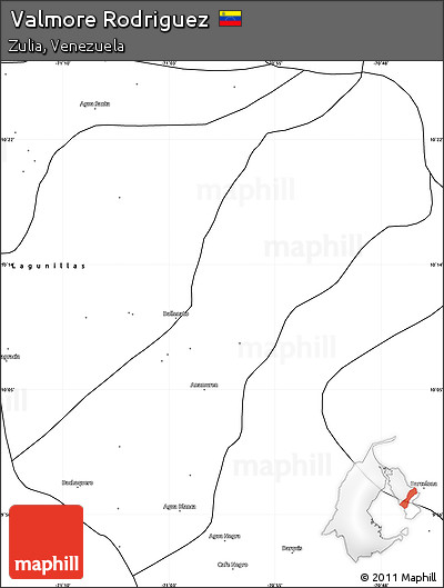 Blank Simple Map of Valmore Rodriguez