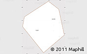 Classic Style Simple Map of Long Xuyen, cropped outside