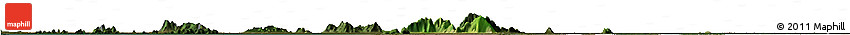 Satellite Horizon Map of Tri Ton, darken