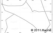 Blank Simple Map of Tri Ton, no labels