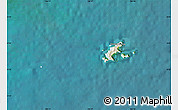 Shaded Relief Map of Con Dao, satellite outside