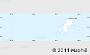 Silver Style Simple Map of Con Dao