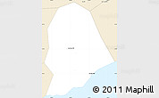 Classic Style Simple Map of Xuyen Moc