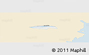 Classic Style Panoramic Map of Chau Thanh, single color outside