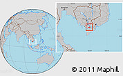 Gray Location Map of Thot Not