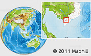Physical Location Map of Thot Not, highlighted country
