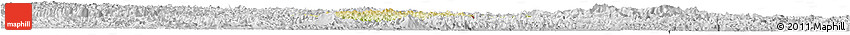 Physical Horizon Map of Ha Lang, lighten, desaturated