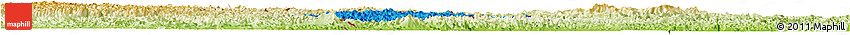 Political Horizon Map of Ha Lang, physical outside