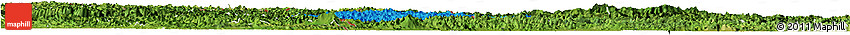 Political Horizon Map of Ha Lang, satellite outside