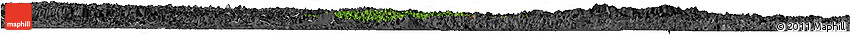 Satellite Horizon Map of Ha Lang, darken, desaturated