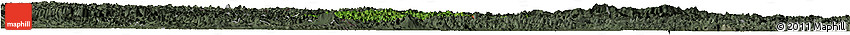 Satellite Horizon Map of Ha Lang, darken, semi-desaturated