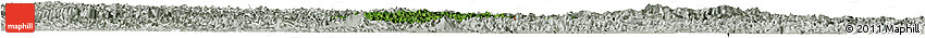 Satellite Horizon Map of Ha Lang, lighten, semi-desaturated