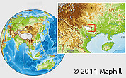 Physical Location Map of Ha Lang, highlighted parent region