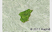 Satellite Map of Ha Lang, lighten