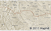 Shaded Relief 3D Map of Ha Quang