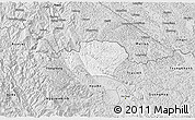 Silver Style 3D Map of Ha Quang