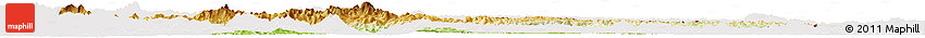 Physical Horizon Map of Cao Bang, cropped outside