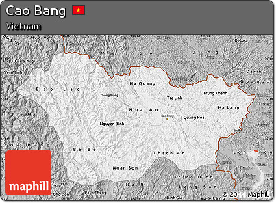Gray Map of Cao Bang