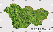 Satellite Map of Cao Bang, cropped outside