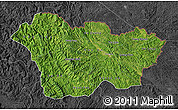 Satellite Map of Cao Bang, darken, desaturated