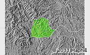 Political Map of Ngan Son, desaturated