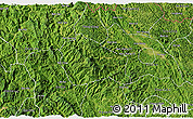Satellite 3D Map of Nguyen Binh