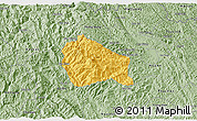 Savanna Style 3D Map of Nguyen Binh