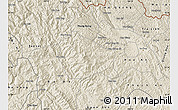 Shaded Relief Map of Nguyen Binh