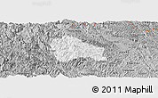 Gray Panoramic Map of Nguyen Binh