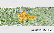 Savanna Style Panoramic Map of Nguyen Binh