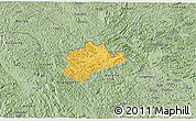 Savanna Style 3D Map of Trung Khanh