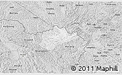 Silver Style 3D Map of Trung Khanh