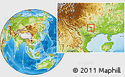 Physical Location Map of Trung Khanh