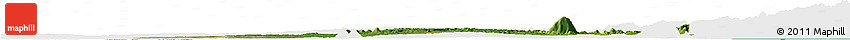 Satellite Horizon Map of Dong Nai, single color outside