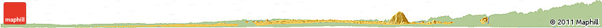 Savanna Style Horizon Map of Dong Nai, single color outside