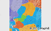 Political Map of Dong Nai, political shades outside