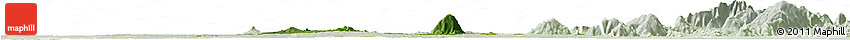 Satellite Horizon Map of Xuan Loc, lighten