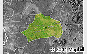 Satellite Map of Xuan Loc, desaturated