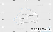 Silver Style Map of Xuan Loc, single color outside