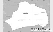 Gray Simple Map of Xuan Loc