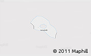 Silver Style 3D Map of Cao Lanh, single color outside
