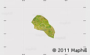 Satellite Map of Cao Lanh, cropped outside