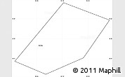 Blank Simple Map of Sa Dec, cropped outside