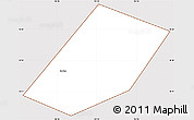 Classic Style Simple Map of Sa Dec, cropped outside