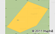 Savanna Style Simple Map of Sa Dec